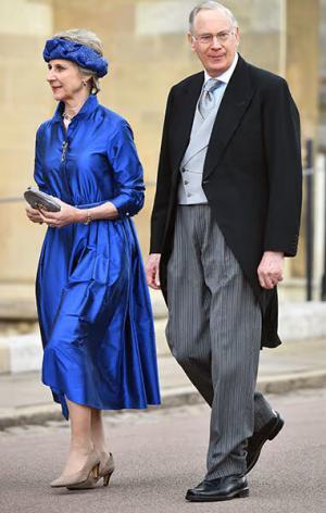 Prince Richard with his wife Birgitte